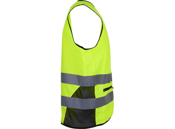 9044 Norrköping Refleksvest NYEL L Refleksvest med glidelås 