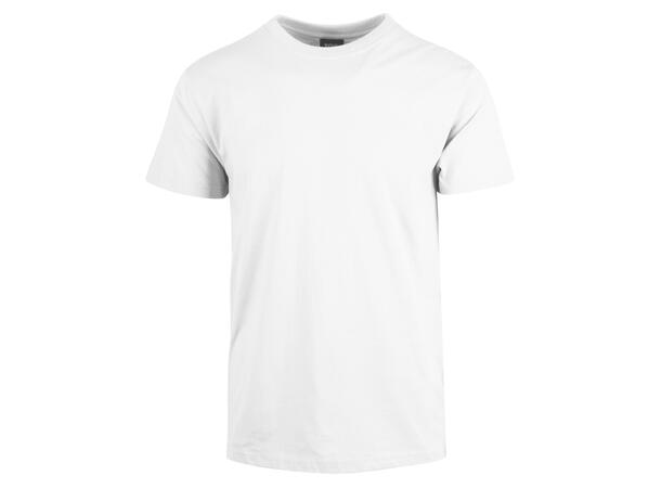 1500 Classic T-shirt Hvit M Tidløs modell i utmerket bomullskvalitet 