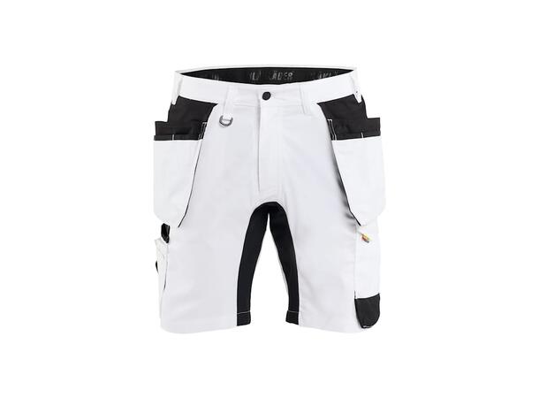 1772 Håndverksshorts stretch WHT C44 Komfortabel, lett malershorts 
