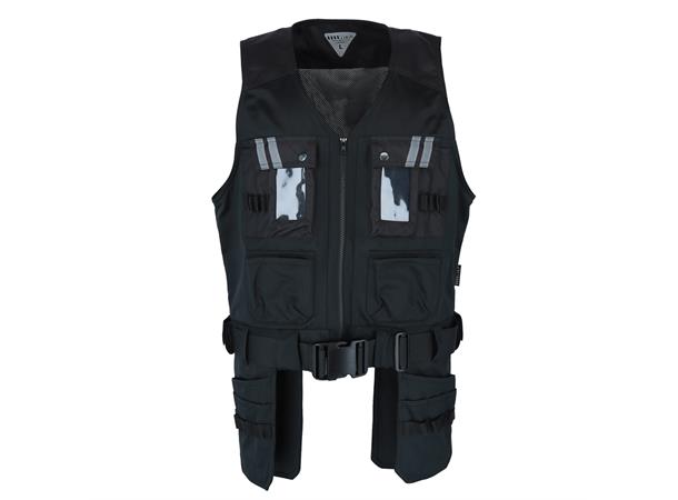 Ridgeback Vest BLK XL/XXL Vest med avtagbare lommer 