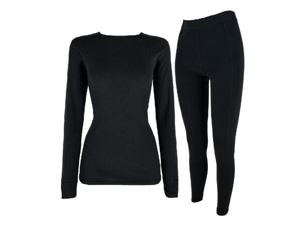 Shimmer Ullsett Black Beauty L Merinoullsett - Dame 