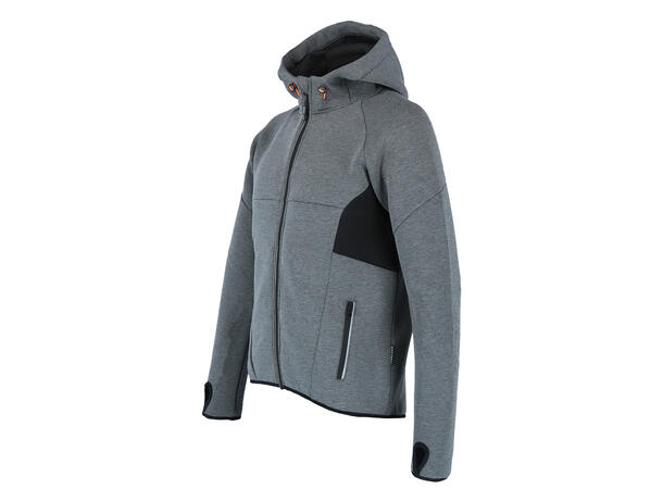 Feldspar Hooded Jacket Grey XS God og varm hettejakke - Unisex 