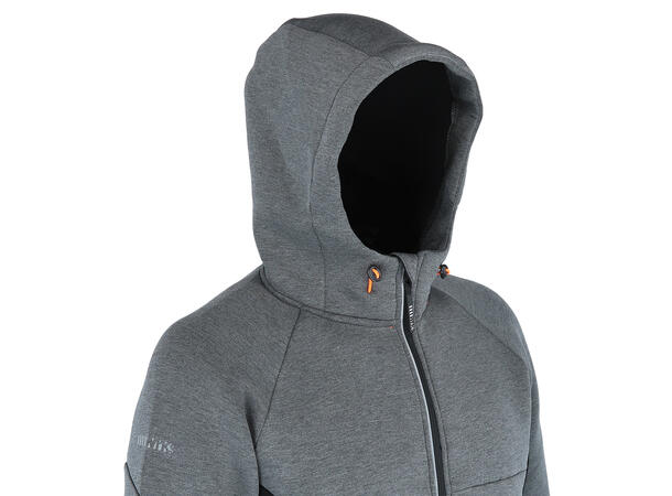 Feldspar Hooded Jacket Grey XS God og varm hettejakke - Unisex 