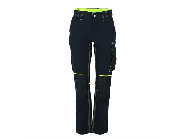 Malamut Pants W Black Beauty 40 Arbeidsbukse m. 4-veis stretch til dame 
