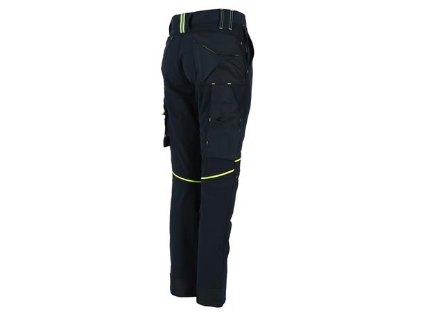 Malamut Pants W Black Beauty 40 Arbeidsbukse m. 4-veis stretch til dame 