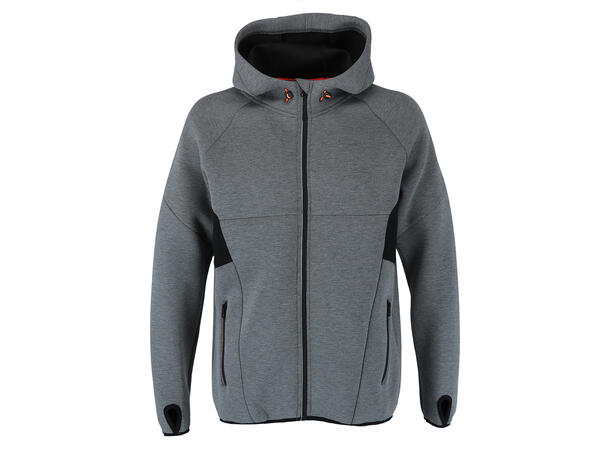 Feldspar Hooded Jacket Grey XXL God og varm hettejakke - Unisex 