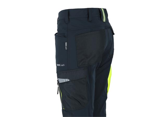 Bismuth Stretch Pants Black Beauty 48 Arbeidsbukse med god stretch - Unisex 