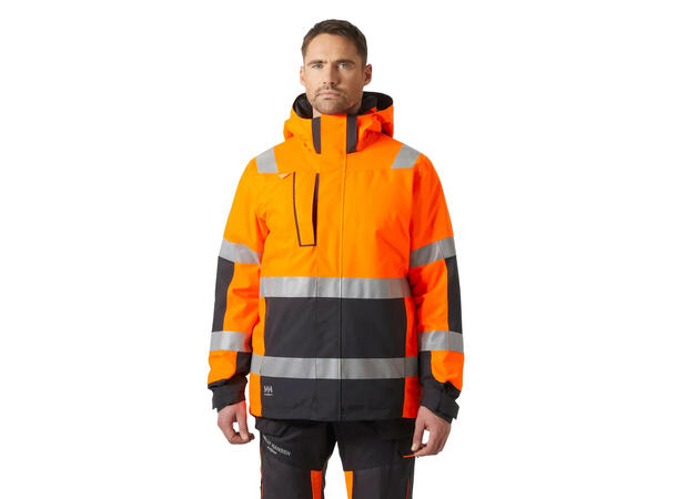 71392 ALNA 2.0 WINTER JACKET ORA/BLK XS HIVIS vinterfôret jakke 
