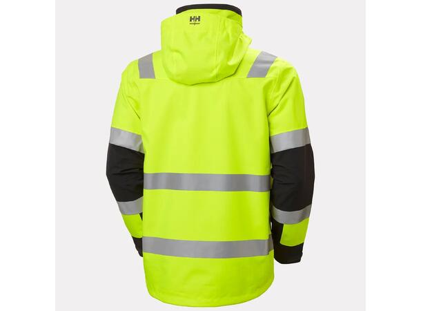 Alna 2.0 Shell Jacket YELLOW/EBON S Hi Vis vanntett skalljakke 