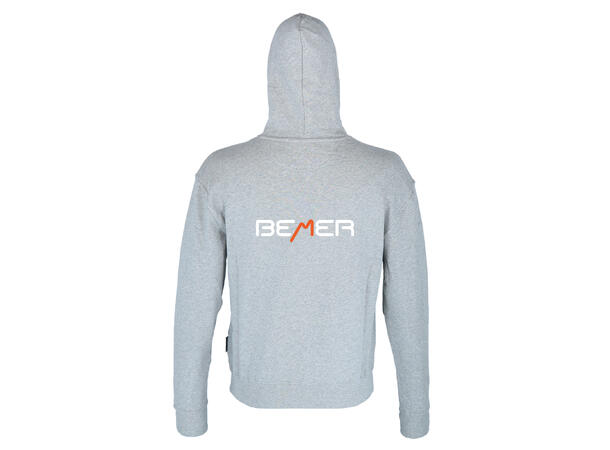 Bemer Kaolin College Full Zip Unisex - Grå 