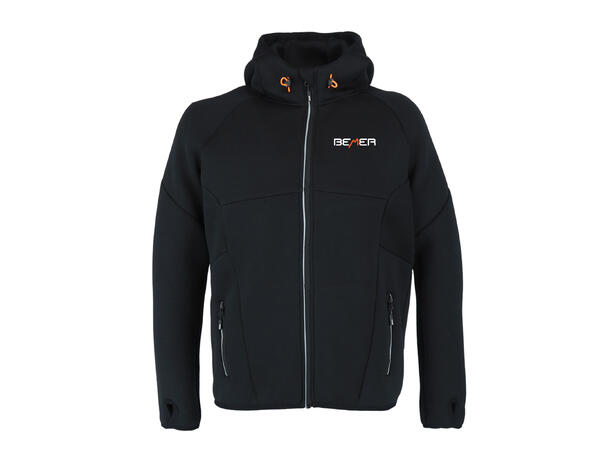 Bemer Feldspar Hettejakke Unisex - Sort 