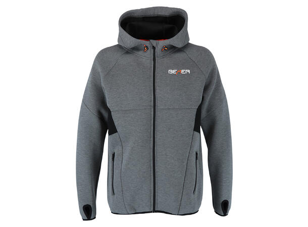 Bemer Feldspar Hettejakke Unisex - grå 
