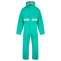 Skytec FRBH-R GRN S Kjeledress med hette og refleksbånd