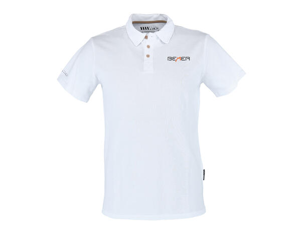Bemer Kaolin Pique Unisex Hvit 