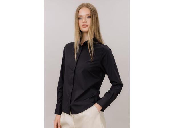 Mimi Shirt Black XS Langermet skjorte dame 